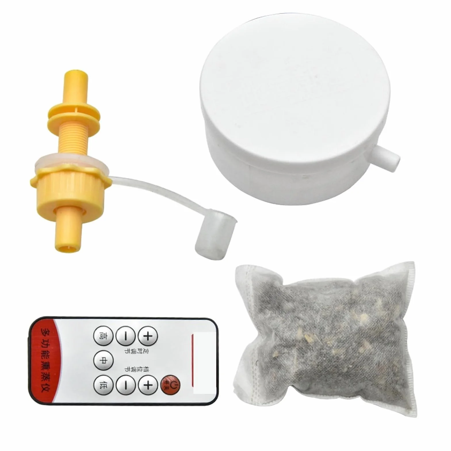 Domowy parownik do sauny, generator pary, 4L Upgrade maszyna do fumigacji parowej z wysoką pokrywką, domowa sauna parowa pocąca się maszyna parowa, 2kW może bezpośrednio gotować lekarstwa do prysznica