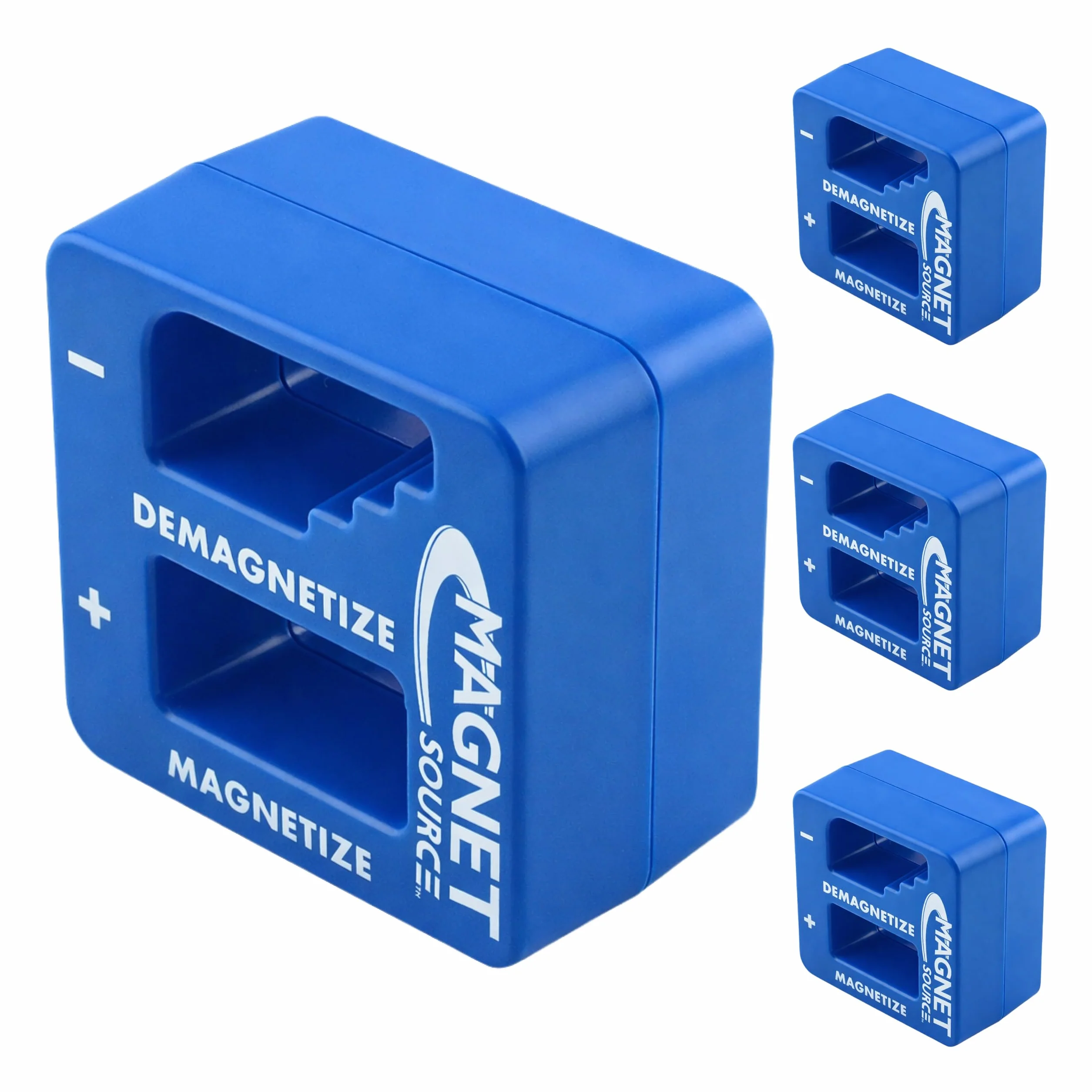 Master Magnetics Screwdriver Magnetizer-Demagnetizer - Blue, Pack of 4, 07524X4