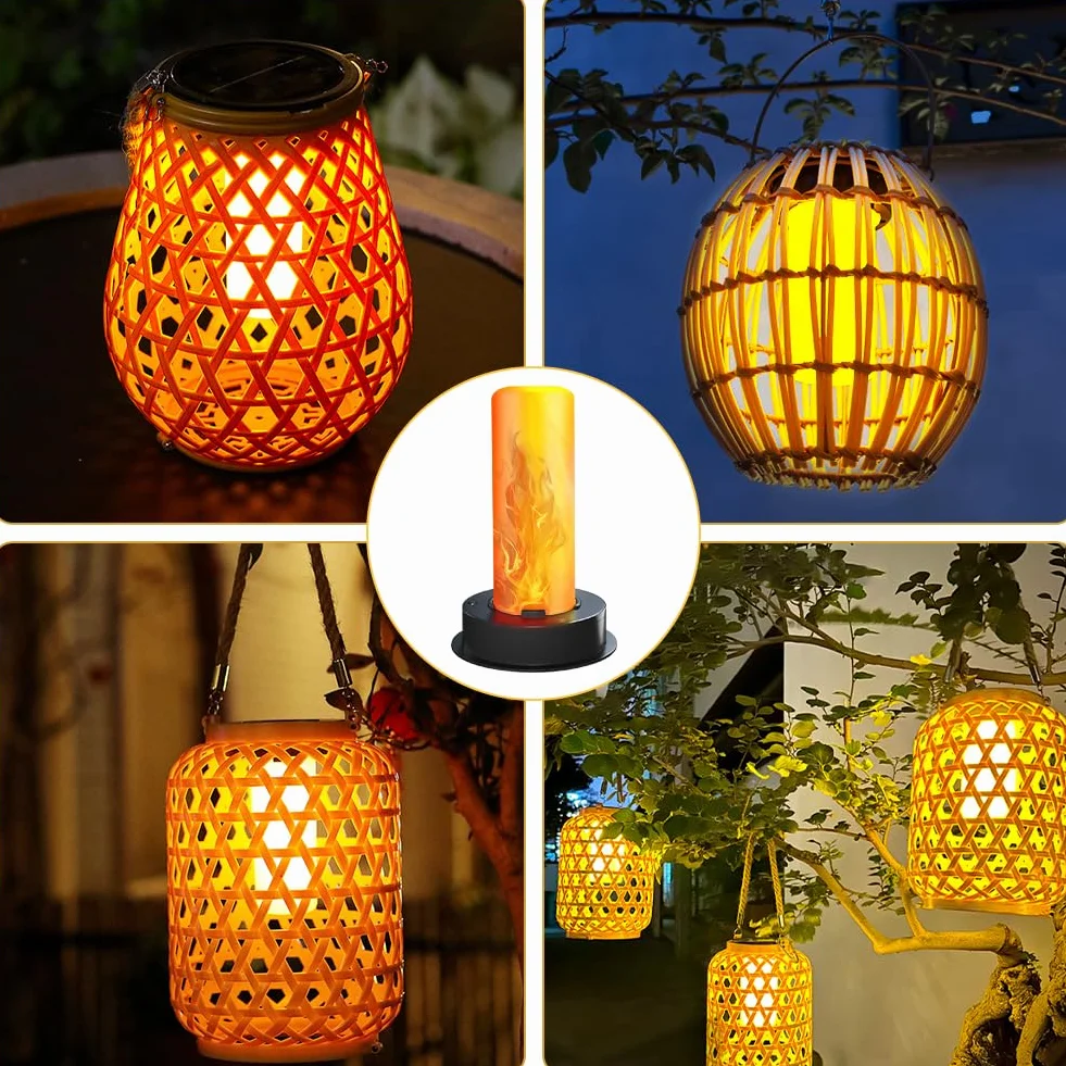 2 sztuki lamp solarnych zamienniki, części zamienne, lampy solarne z żarówką, 8 cm, pokrywa zapasowa, dekoracja zewnętrzna