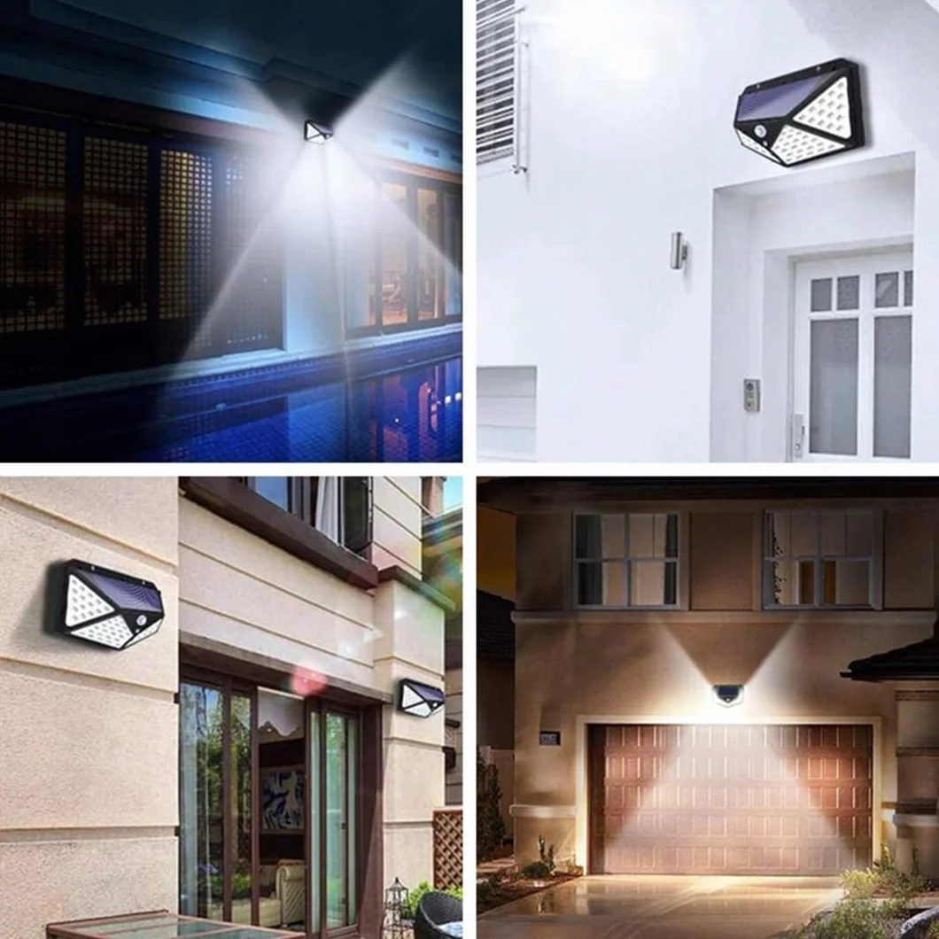 Lampa solarna ścienna LED BK-100