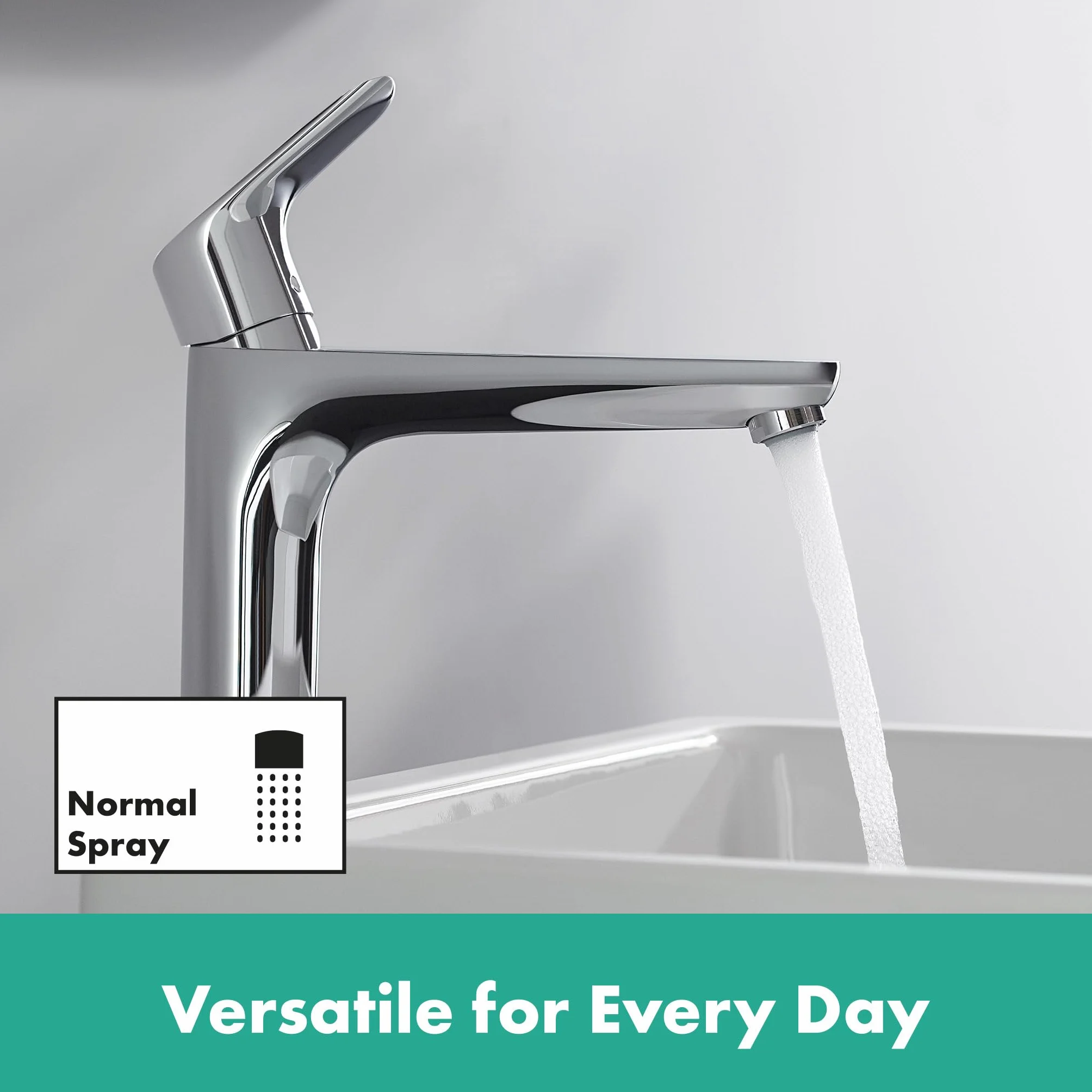 hansgrohe Focus Bateria umywalkowa 230 z wyskakującymi odpadami, chrom
