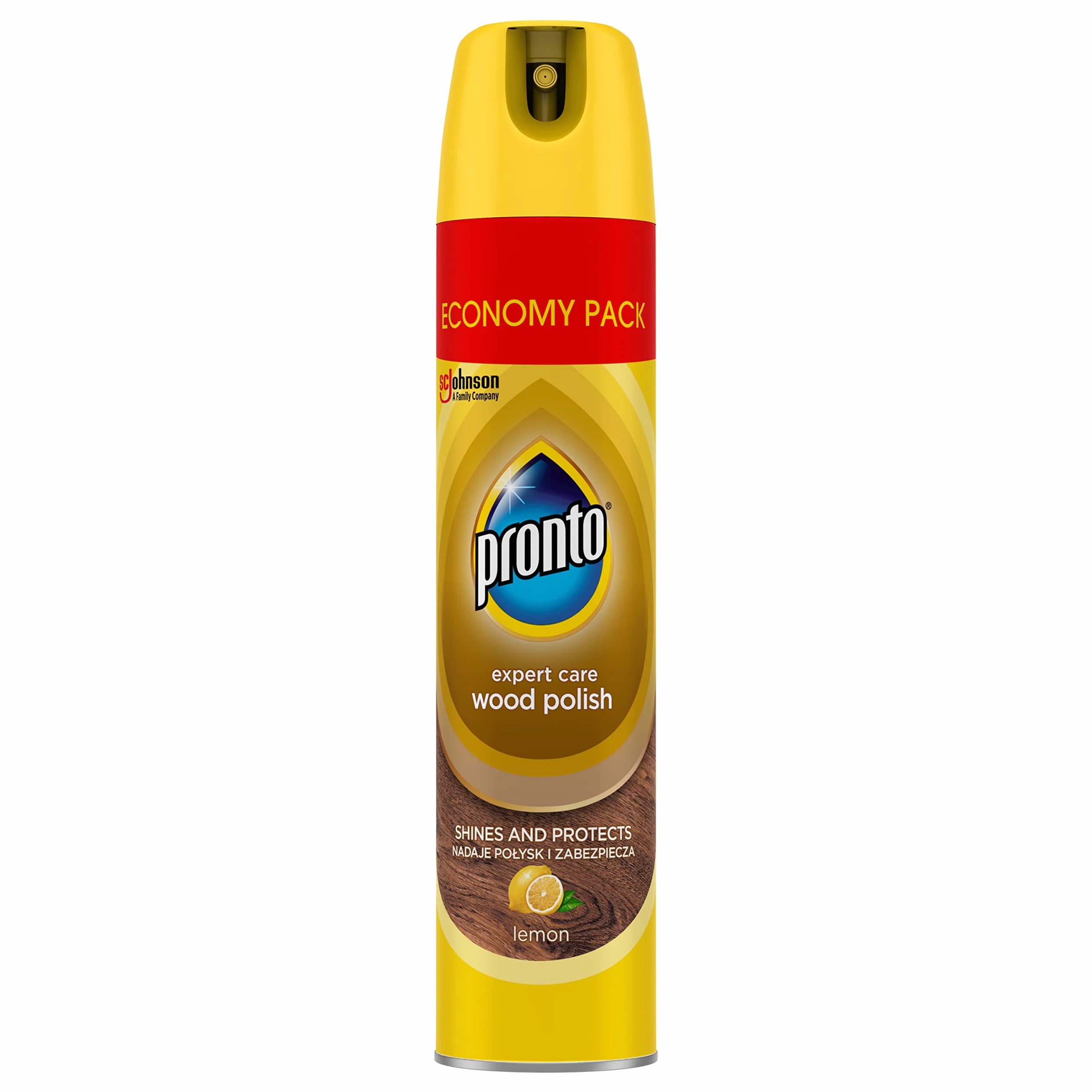 Pronto® Expert Care Lemon do mebli drewnianych w aerozolu - Lemon 300ml