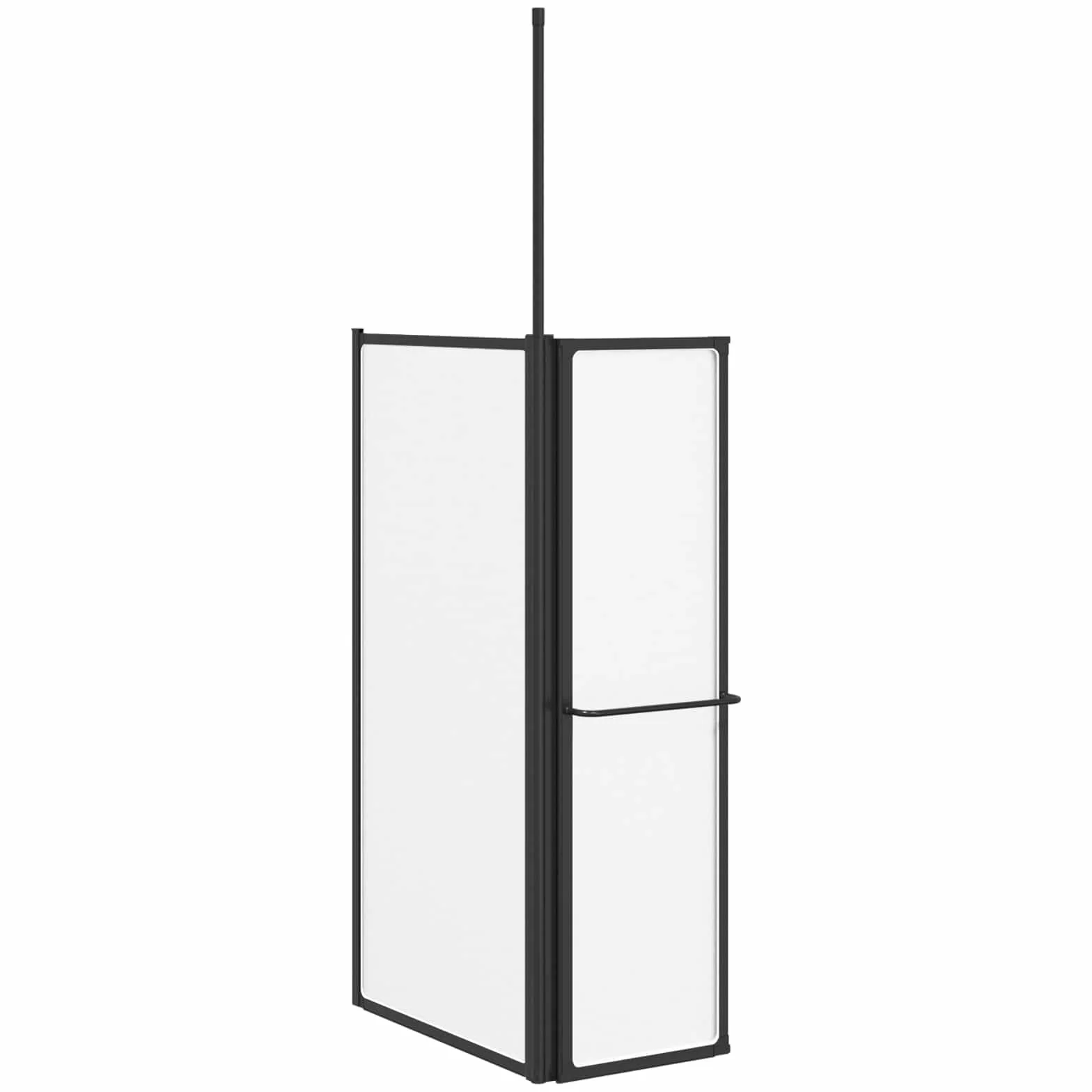 Ścianka prysznicowa biała 120 x 70 x 137 cm aluminium | Składany, nie zajmuje dużo miejsca, polipropylen, łatwy montaż, łatwy w utrzymaniu