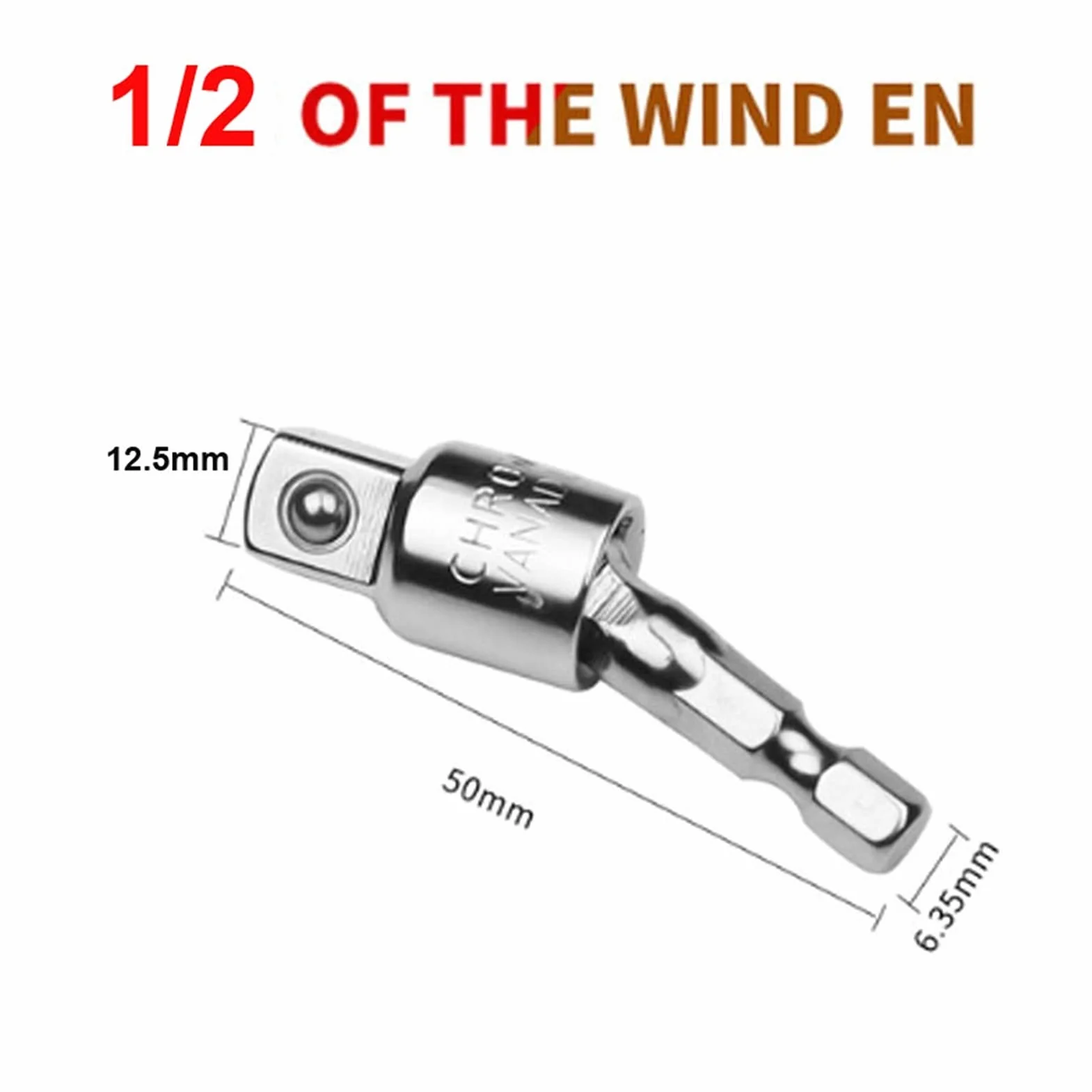 Klucz nastawny ze stali nierdzewnej, klucze nastawne szczękowe, 3 sztuki uniwersalnych adapterów nasadowych 1/4" 3/8" 1/2" zestaw obrotowych złącz 360 stopni, kątowy zestaw kluczy dynamometrycznych