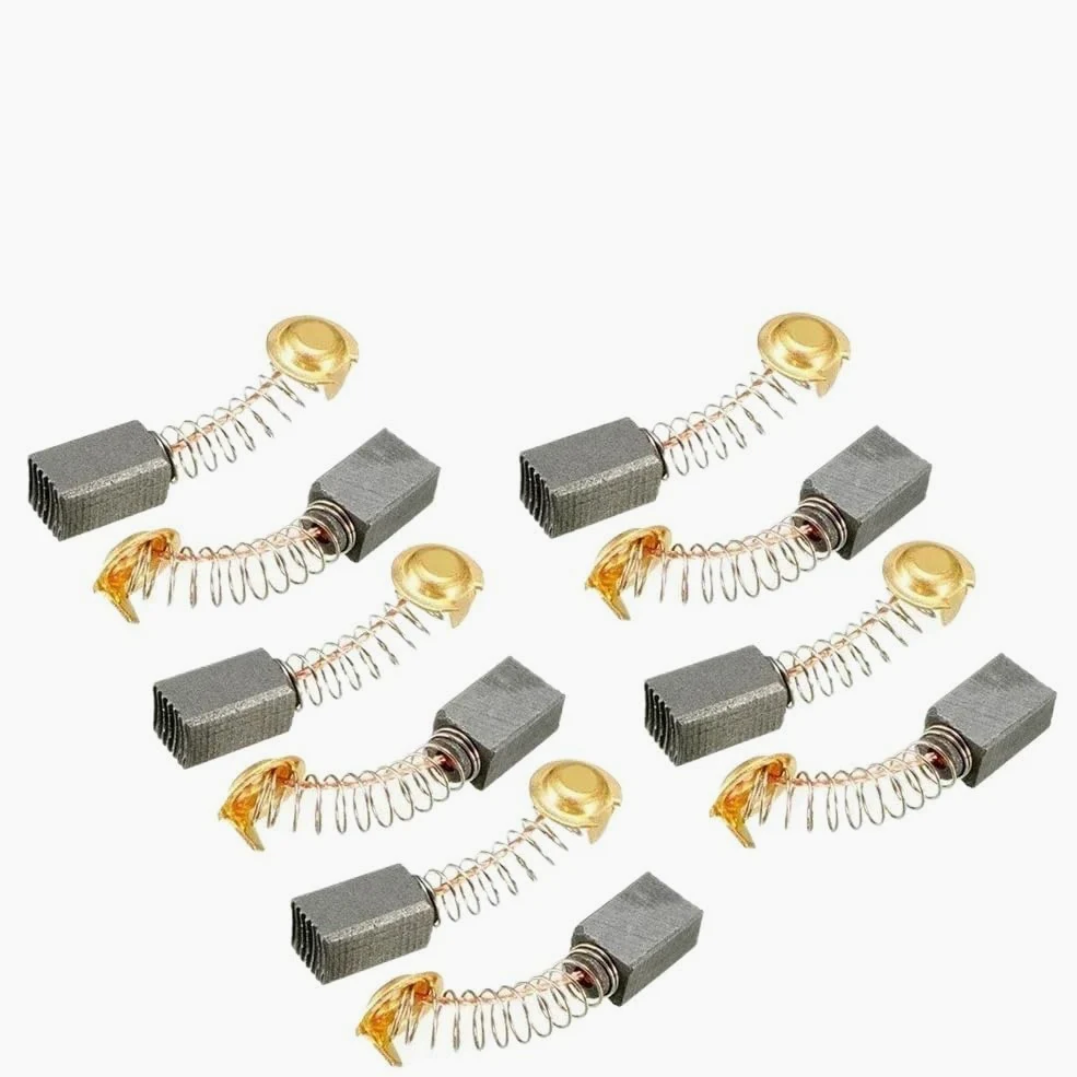 10 szt. Szczotka węglowa do silników elektrycznych 13 x 7,5 x 6,5 mm szczotka grafitowa