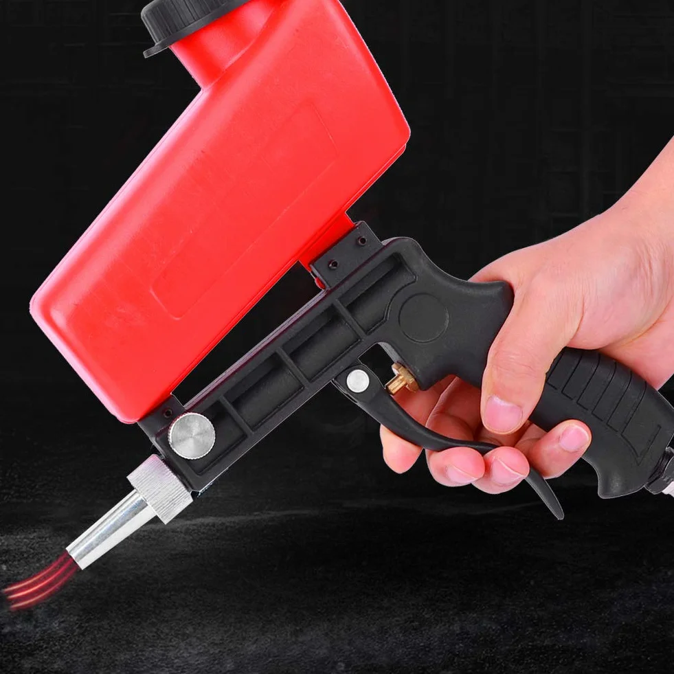 YWBL-WH Mini pneumatyczny pistolet do piaskowania ręczny pistolet natryskowy piaskarka ręczny pistolet pneumatyczny