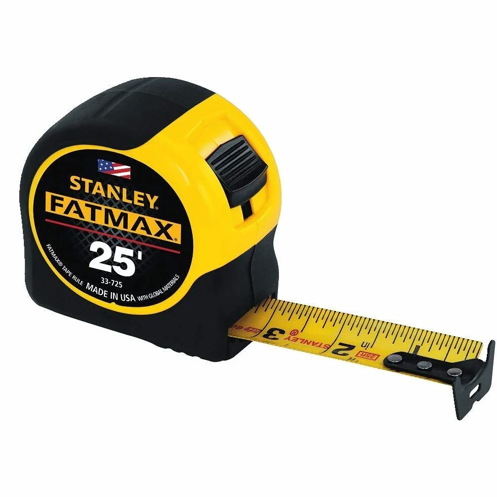 Stanley Hand Tools 33-725 FatMax taśma miernicza, 3,8 x 6,3 cm