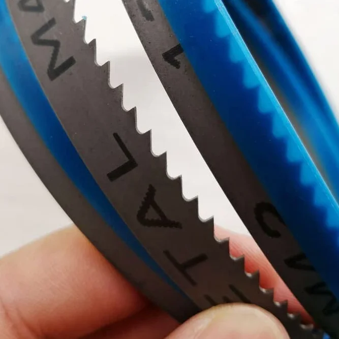 2 szt./zestaw brzeszczotów bimetalicznych do pił taśmowych 1750, mm x 13 Brzeszczot taśmowy M42 cięcia twardego drewna i metalu(14Tpi,1750mm)