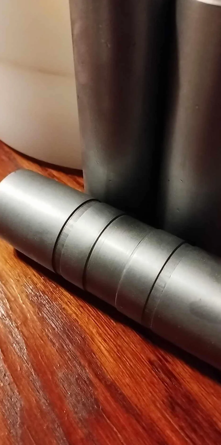 Rolki do szlifierki taśmowej, Belt sander rollers, set of 3, 100 mm belt, S235 steel, polished, adjustable, mounting on pins or M12 screws