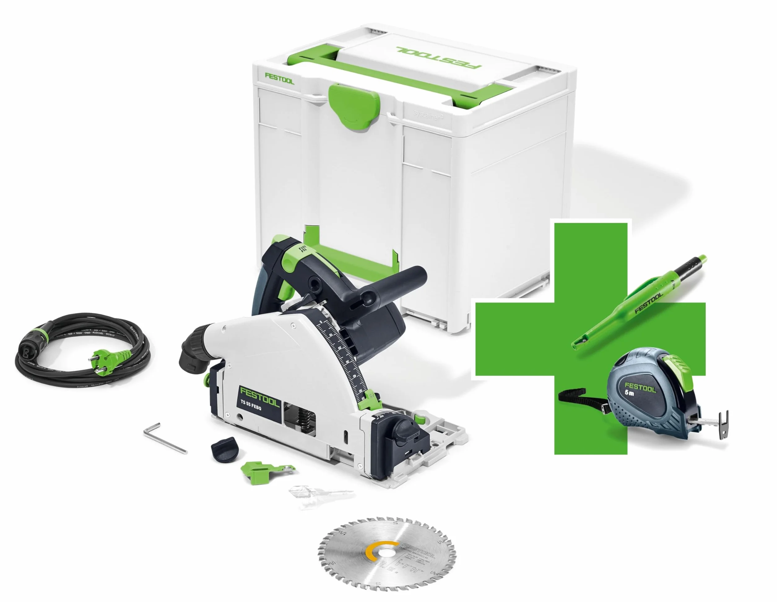FESTOOL Zagłębiarka TS55F Fan Edition 1200 W