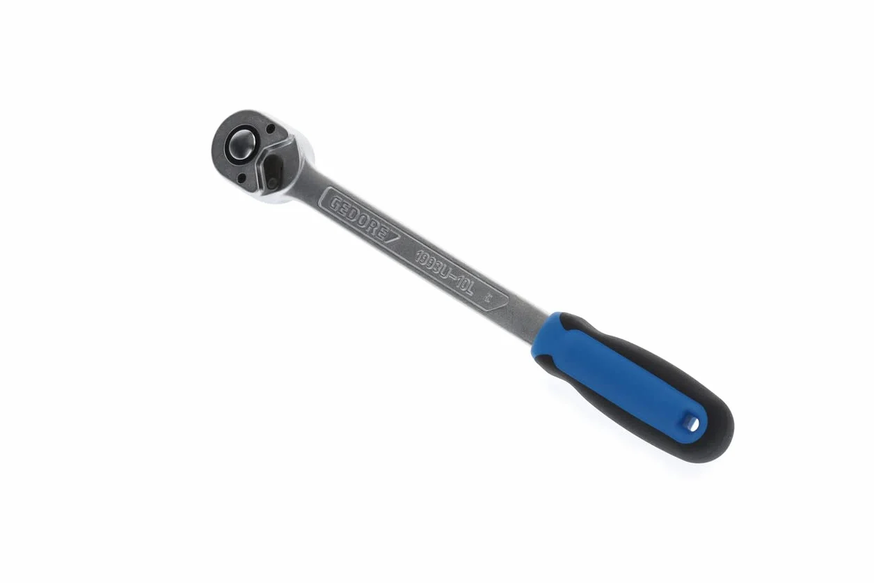 Grzechotka dwukierunkowa z przelacz.dzwign.1/2", 32 zeby 350mm GEDORE