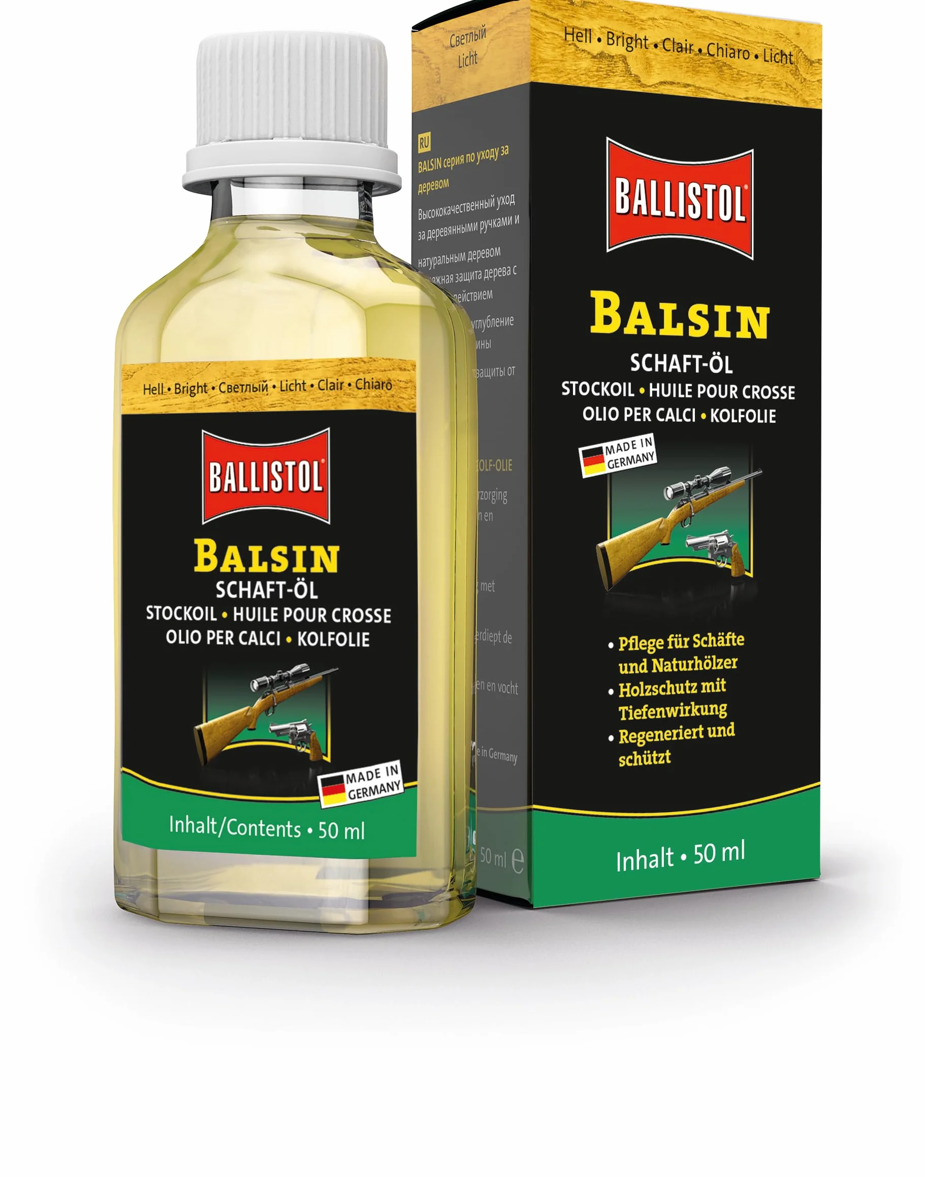 Ballistol Balsin Light Gun Stock - wielokolorowy, 50 ml