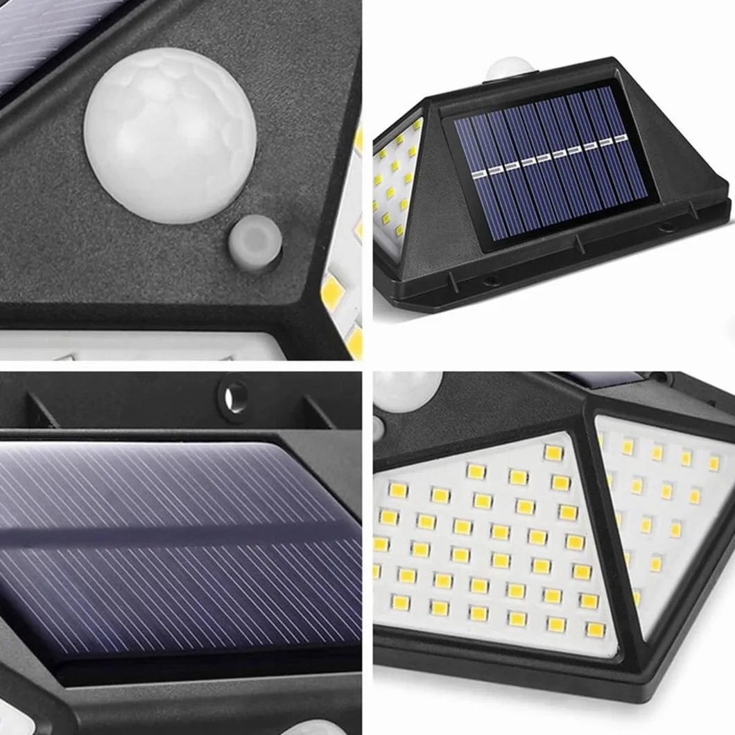 Lampa solarna ścienna LED BK-100