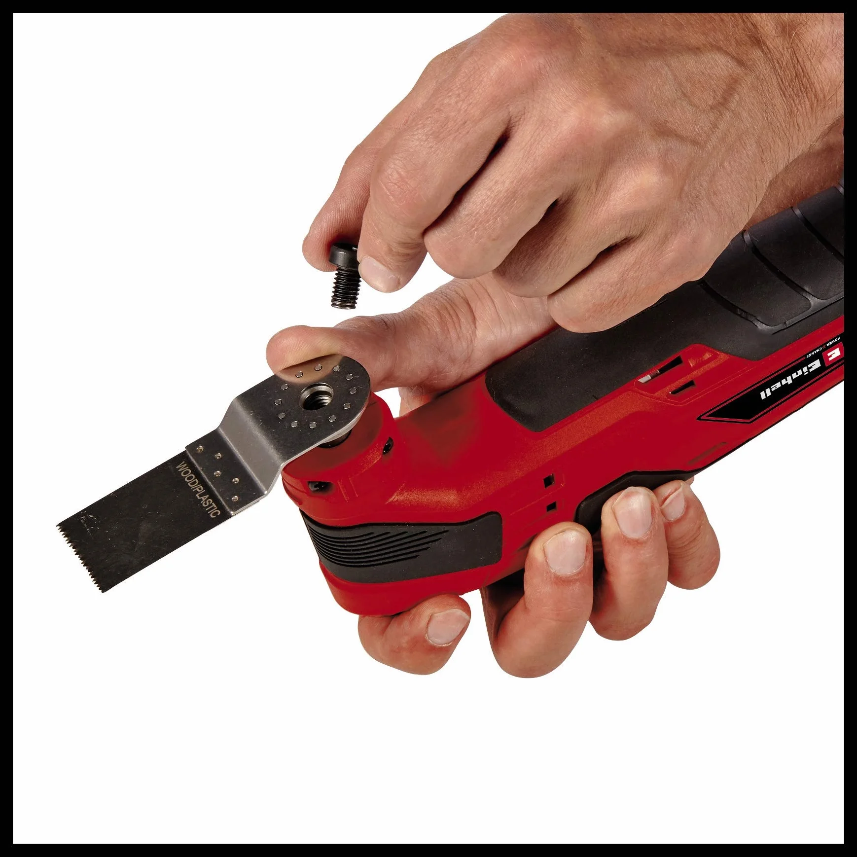 Einhell Akumulatorowe narzędzie wielofunkcyjne TC-MG 18 Li-Solo Power X-Change (Li-ion, 18 V, 11000-20000 min-1, 3,2°, magnetyczny uchwyt narzędziowy, w tym wyposażenia, bez akumulatora i ładowarki)