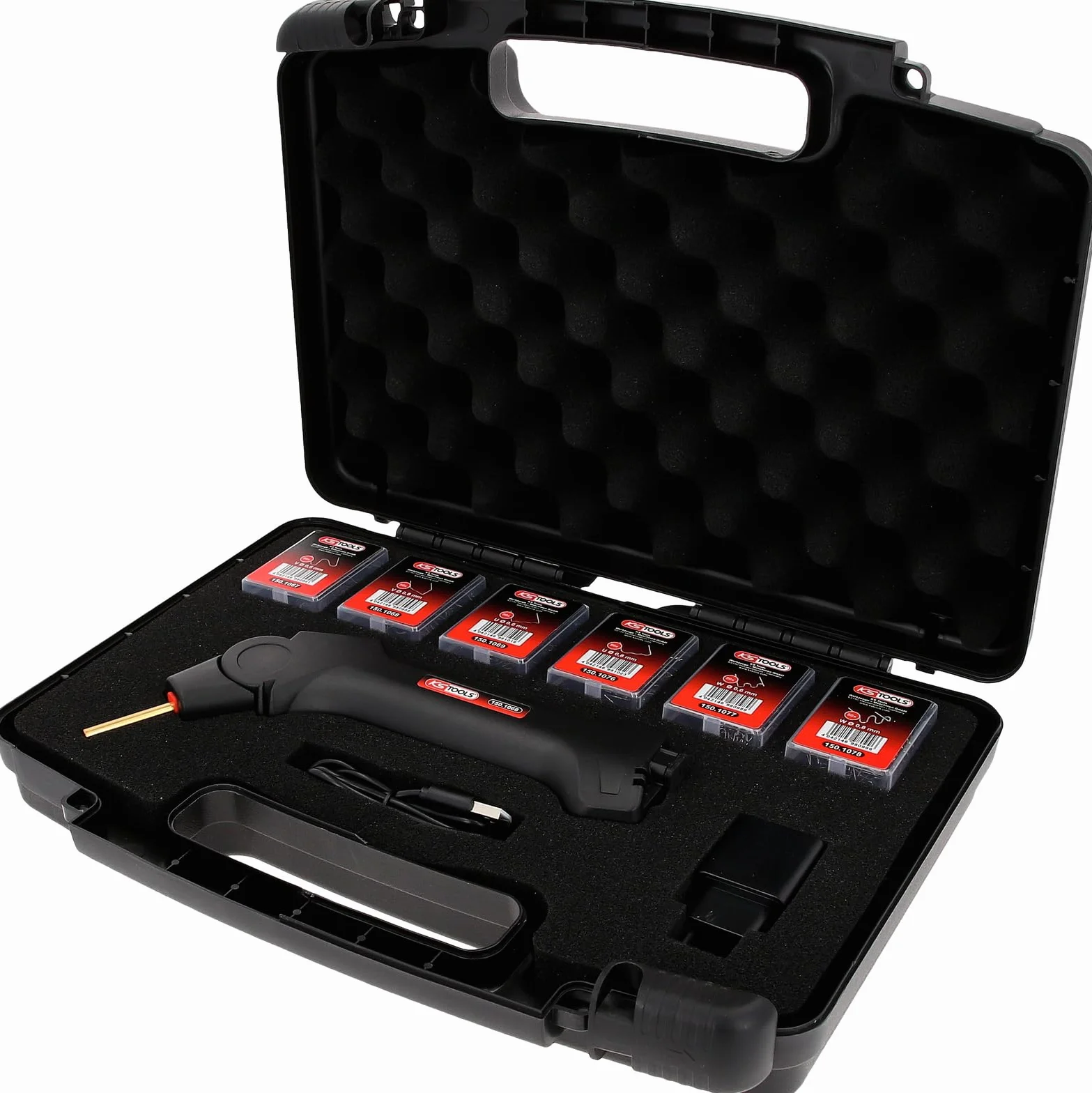 KS Tools 150.1065 zestaw naprawczy do tworzyw sztucznych, 303-częściowy