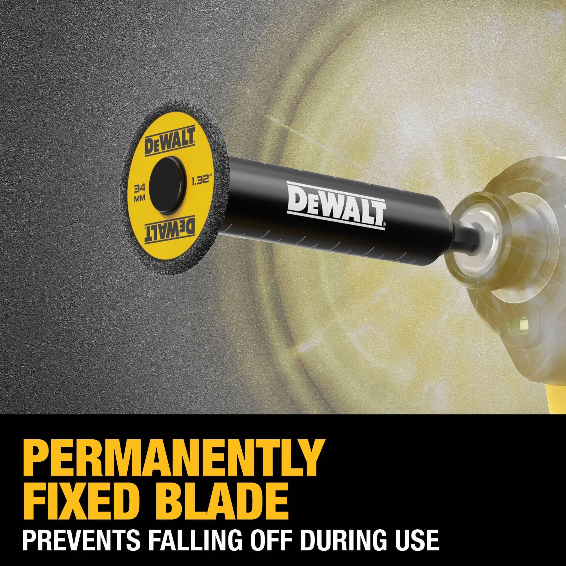 DEWALT Przecinak do rur Impact Connect, frez PVC, diamentowe koło tnące (DWAIPCIR)