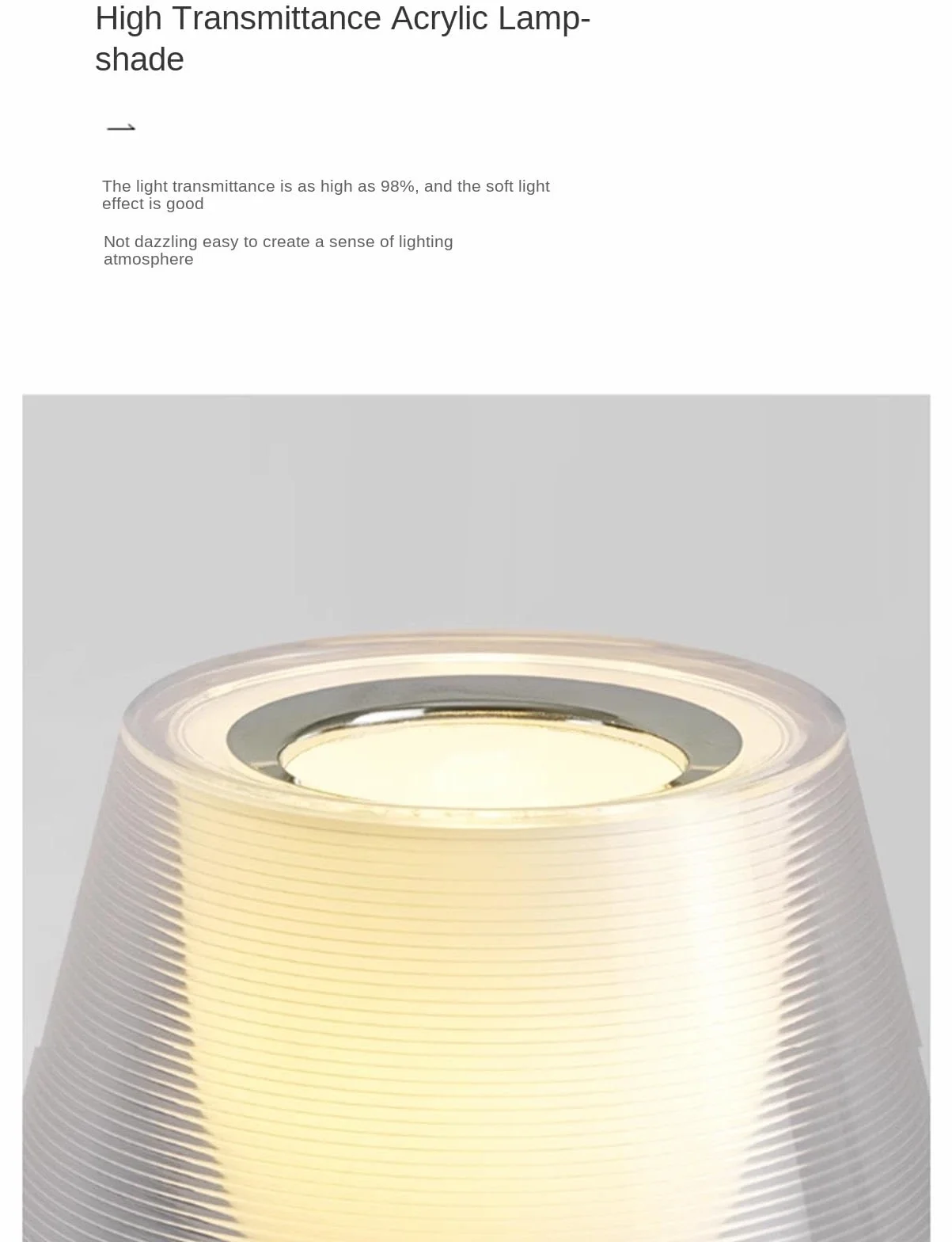Lampa Stojąca Salon Lampa Stojąca W Stylu Nordyckim Do Salonu, Dekoracyjna Ozdoba Lampa Podłogowa Sypialnia(Transparent)