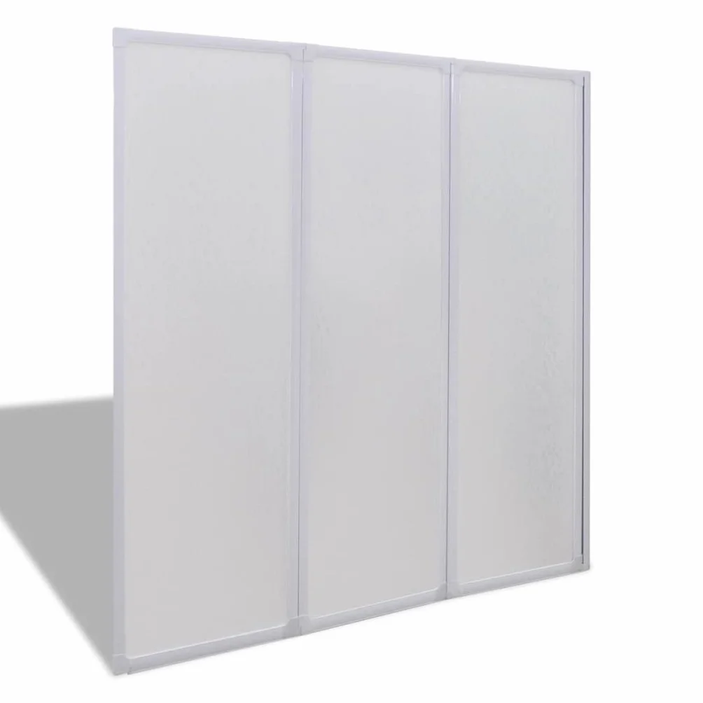Wejście narożne Kabina prysznicowa kabina prysznicowa mokry pokój równy panel boczny drzwi prysznicowe, prysznic wanna ekran ścienny 117 x 120 cm 3 panele składane