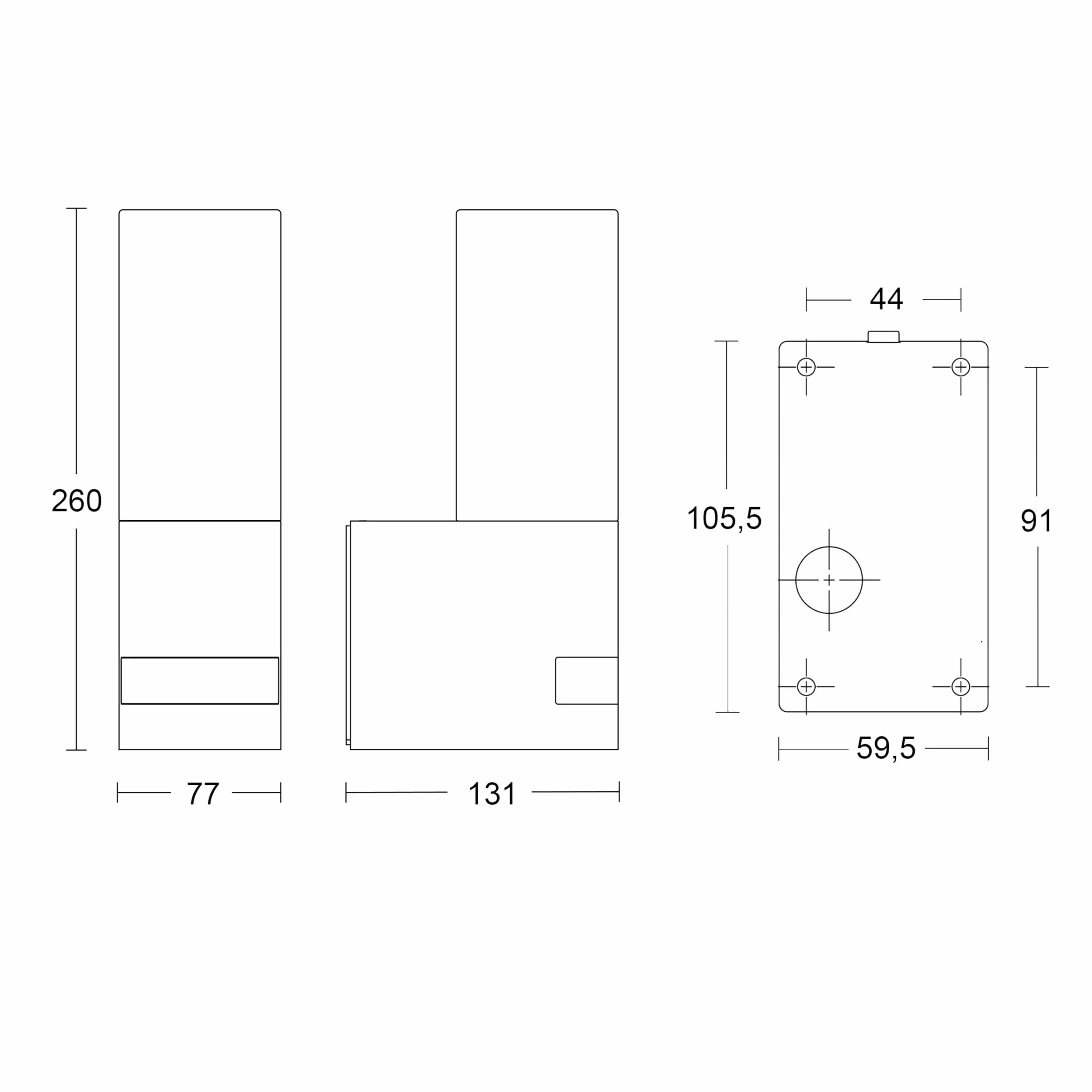 Steinel Oprawa zewnętrzna L 605 S, czujnik zewnętrzny LED, czujnik ruchu 180° o zasięgu 10 m, 11,3 W, 729 lm, aluminium