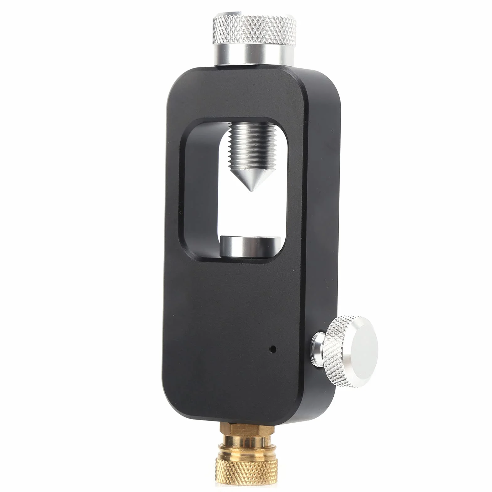 DIDEEP Adapter Butli do Napełniania Nurkowego, Aluminium Lotnicze - Adapter do Butli Nurkowej do Transportu Tlenu - Duża do Małej Butelki - Interfejs: 8 MM - Konwerter
