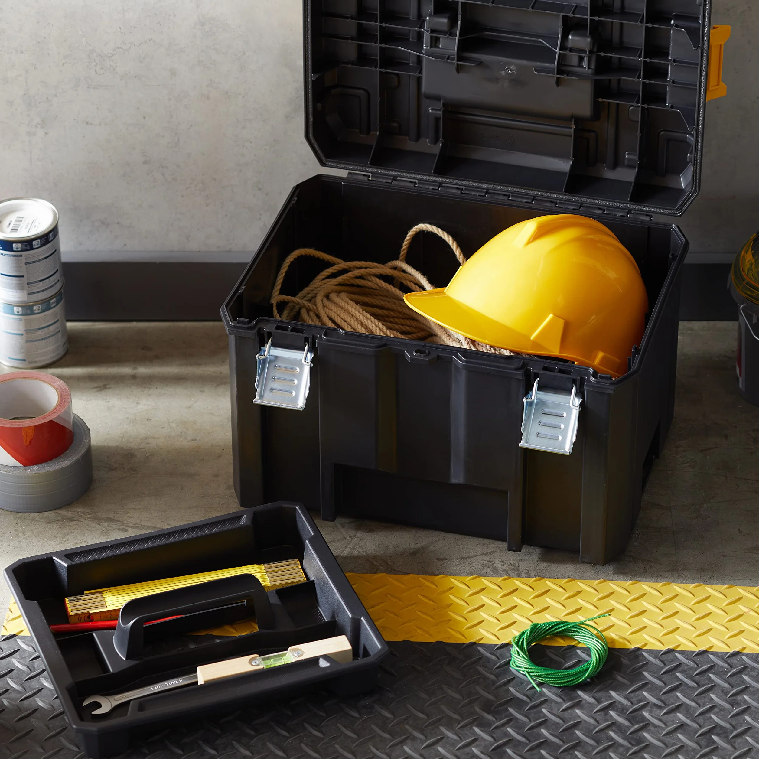 Dewalt Tstak 2.0 Walizka Systemowa, Czarny/Żółty, 44 x 30 x 38 cm