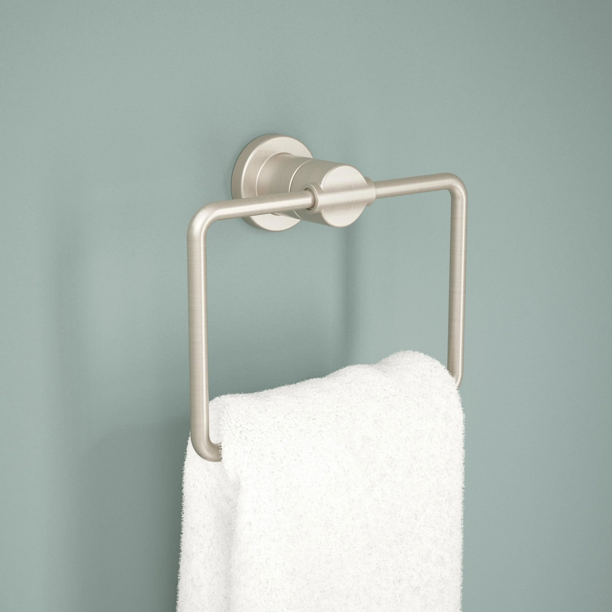 Delta NIC46-DN Nicoli Towel Ring, SpotShield Brushed Nickel