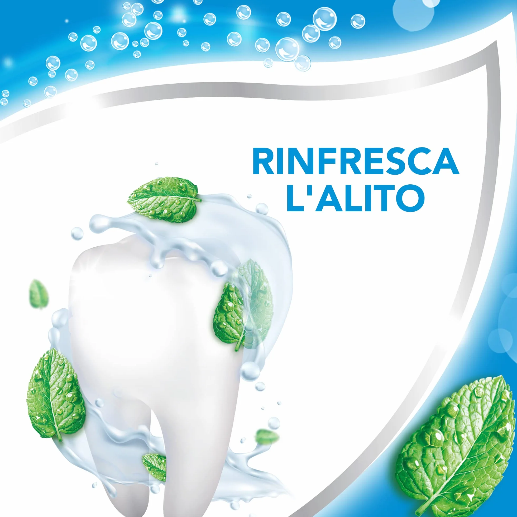 Aquafresh Potrójna ochrona, pasta do zębów 3 w 1 dla całej rodziny, silne zęby, zdrowe dziąsła, świeży oddech, świeży miętowy smak, Maxi opakowanie 6 past do zębów x75ml - 450ml
