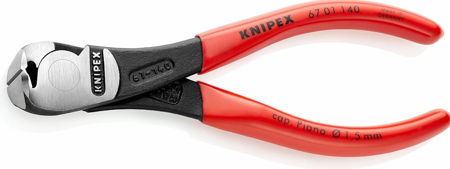 KNIPEX Szczypce tnące czołowe 140 mm 67 01 140