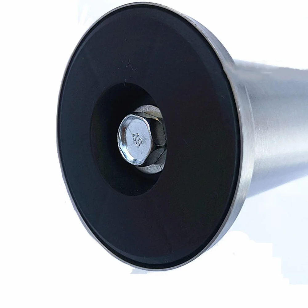 4 szt. Nogi meblowe Metalowe nogi stołowe ze stali nierdzewnej Stopki Okrągłe wymienne podstawki kanapy Sofa biurka Szafki łóżkowe Podstawki M8(15cm)