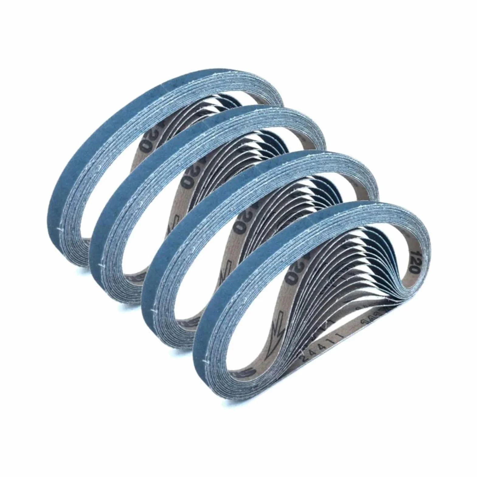 Pasy szlifierskie do drewna i metalu - 330x10mm, 452x15mm, 457x13mm - Trwałe pasy ścierne do szlifowania i polerowania-1szt(P40x520x20mm)