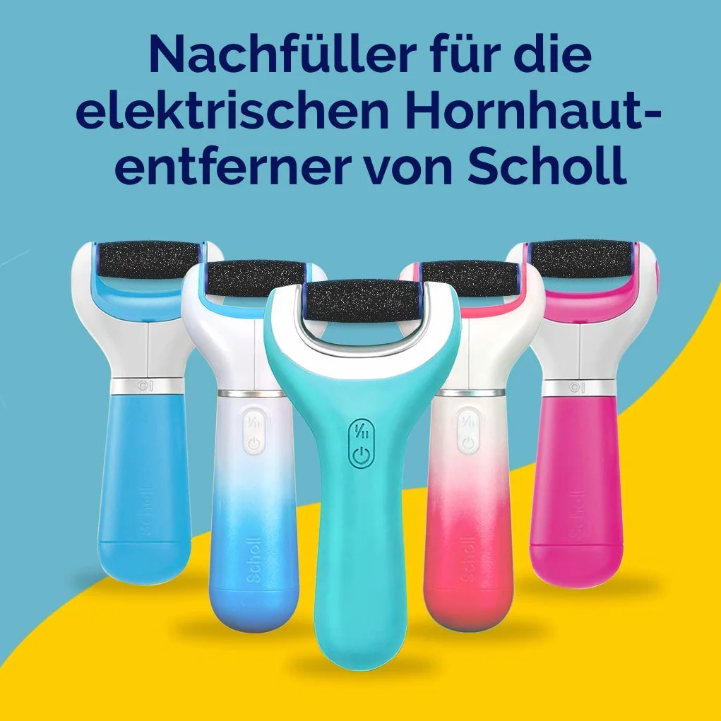 Scholl Expert Care Rolki do Pilnika, Czarny, 2 szt.