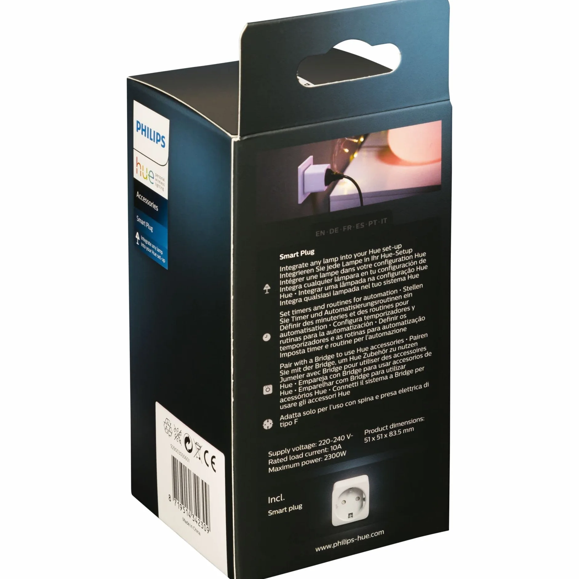 Philips Hue Smart Plug Inteligentna wtyczka, sterowanie Bluetooth