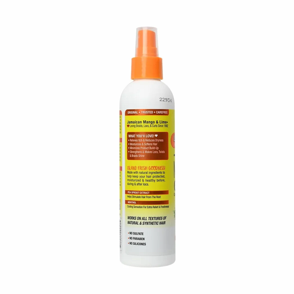 Jamaican Mango & Lime No More Itch Spray 8 Oz Mentholated
