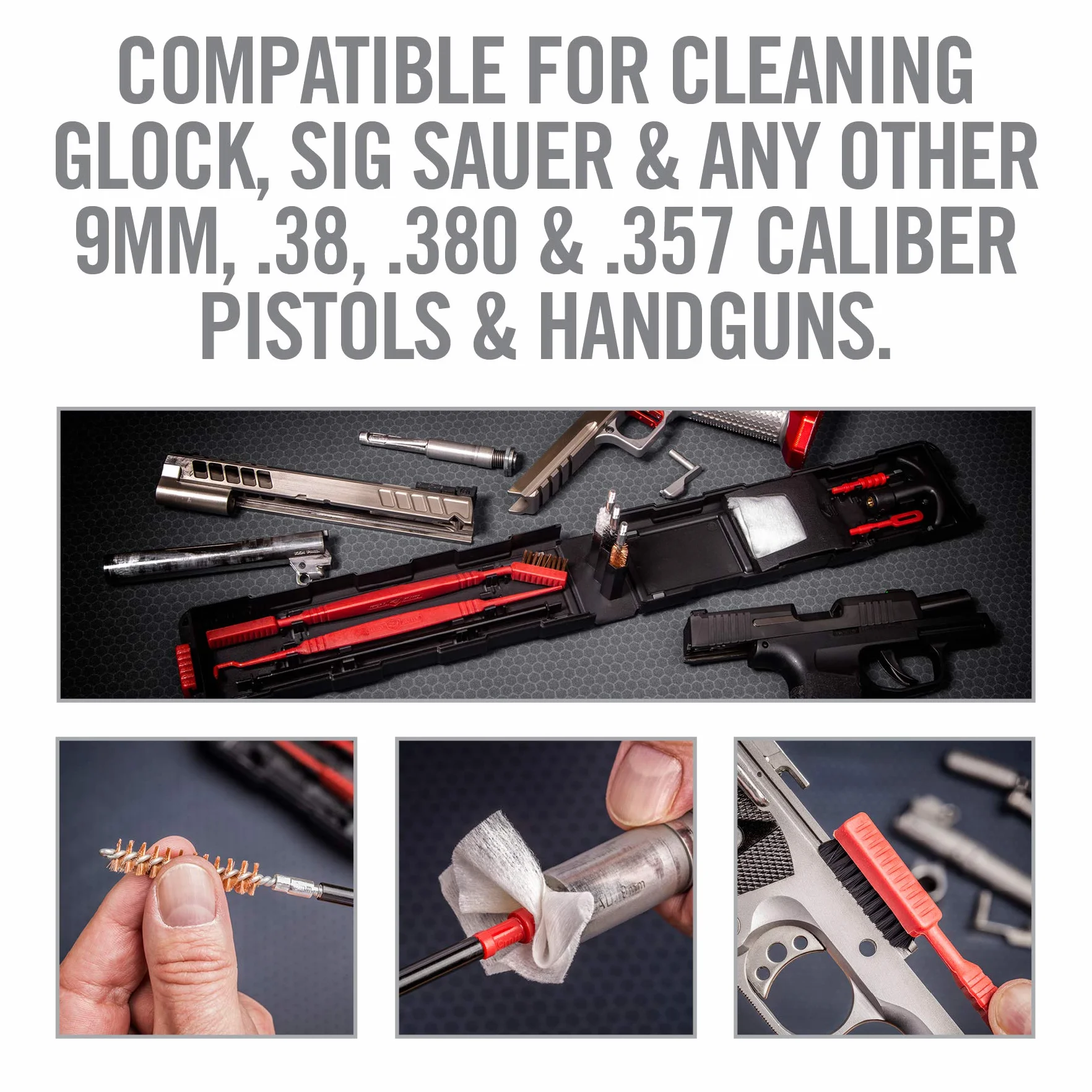 REAL AVID Prime 9 - Reinigunskit für 9mm/.38/.357