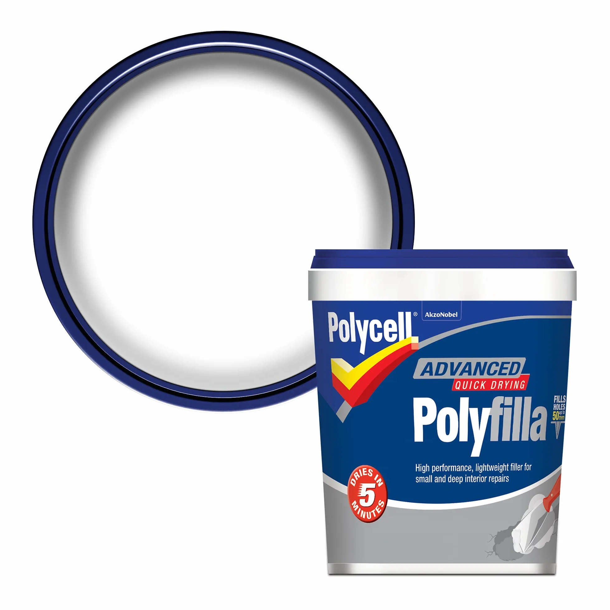 Polycell PLCAPF600 Jedno wypełnienie lekkie wypełnienie 600 ml