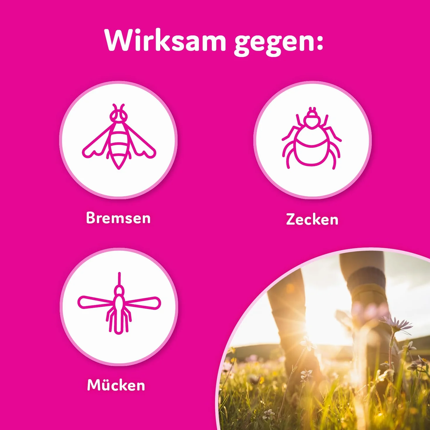 Emcur Spray przeciw owadom z pompką 10h ochrona ekstrakt lawendy dla dzieci od 2 lat