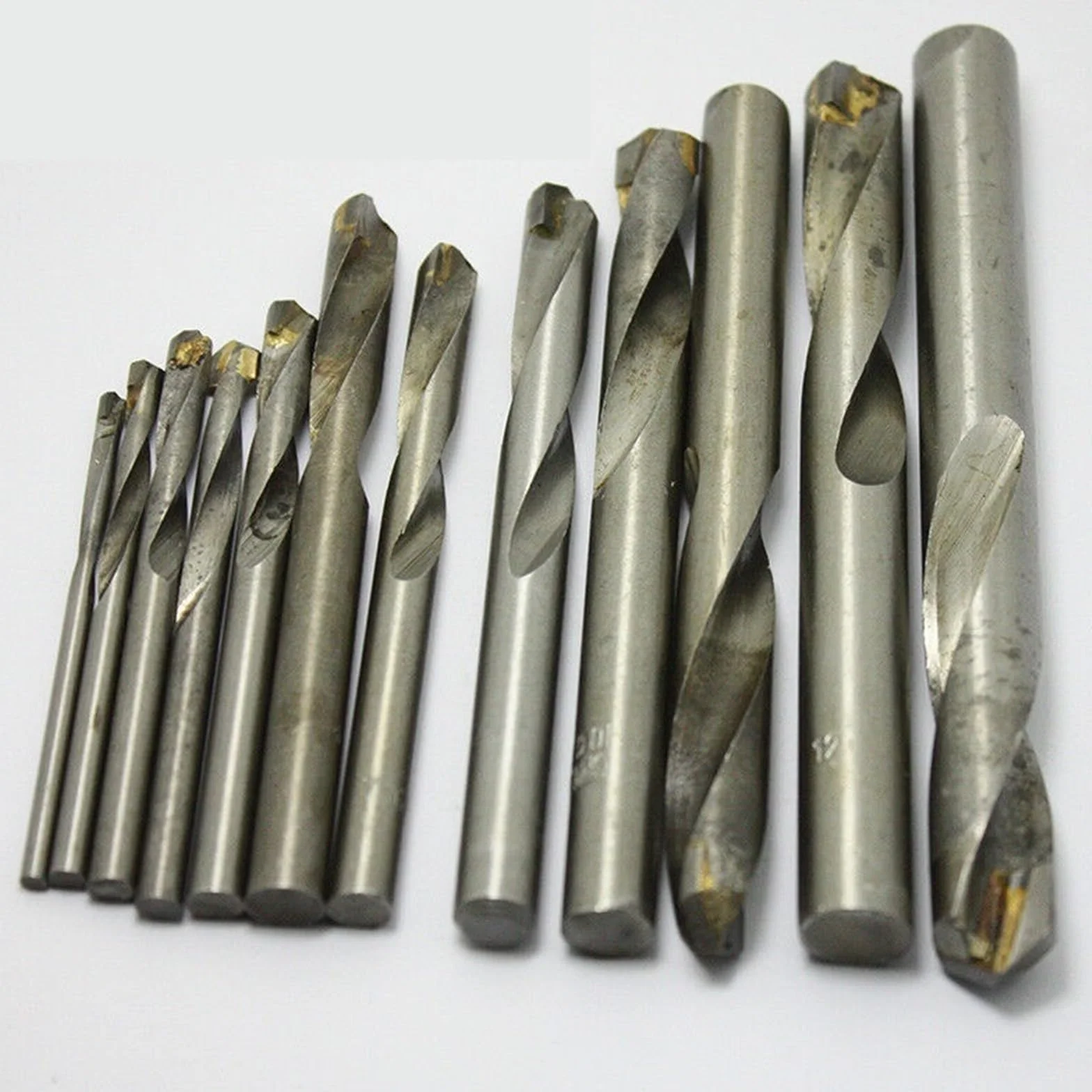 10 szt. 3-20 mm końcówka z twardego metalu wiertła TCT ślusarz wiertła do żeliwa aluminium betonu (rozmiar: 7 mm)
