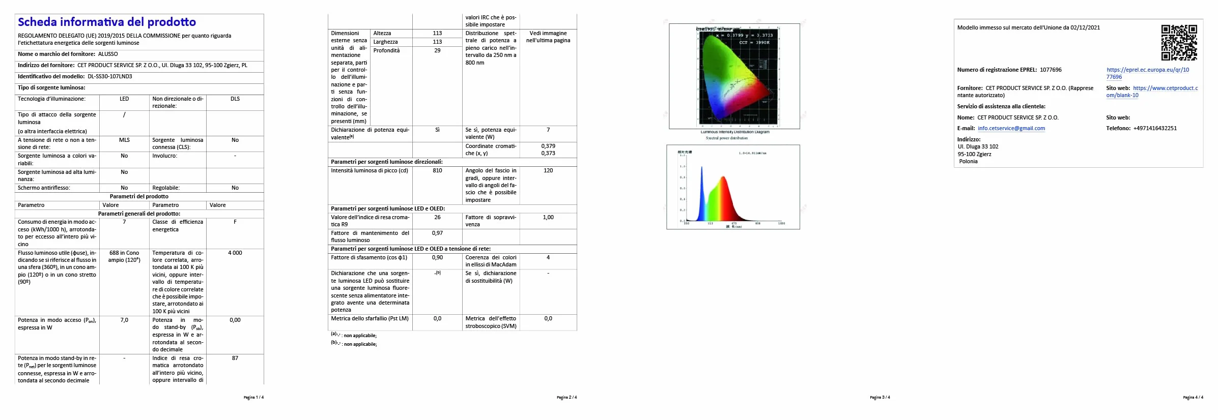 ALUSSO Reflektor Wpuszczany LED 230V, 7W 580LM Reflektor Łazienkowy, IP44 Oprawy Wpuszczane Ciepła Biel 3000K Neutralna Biel 4000K Zimna Biel 6500K Regulowane, Do Łazienki, Nikiel, 6 Sztuk