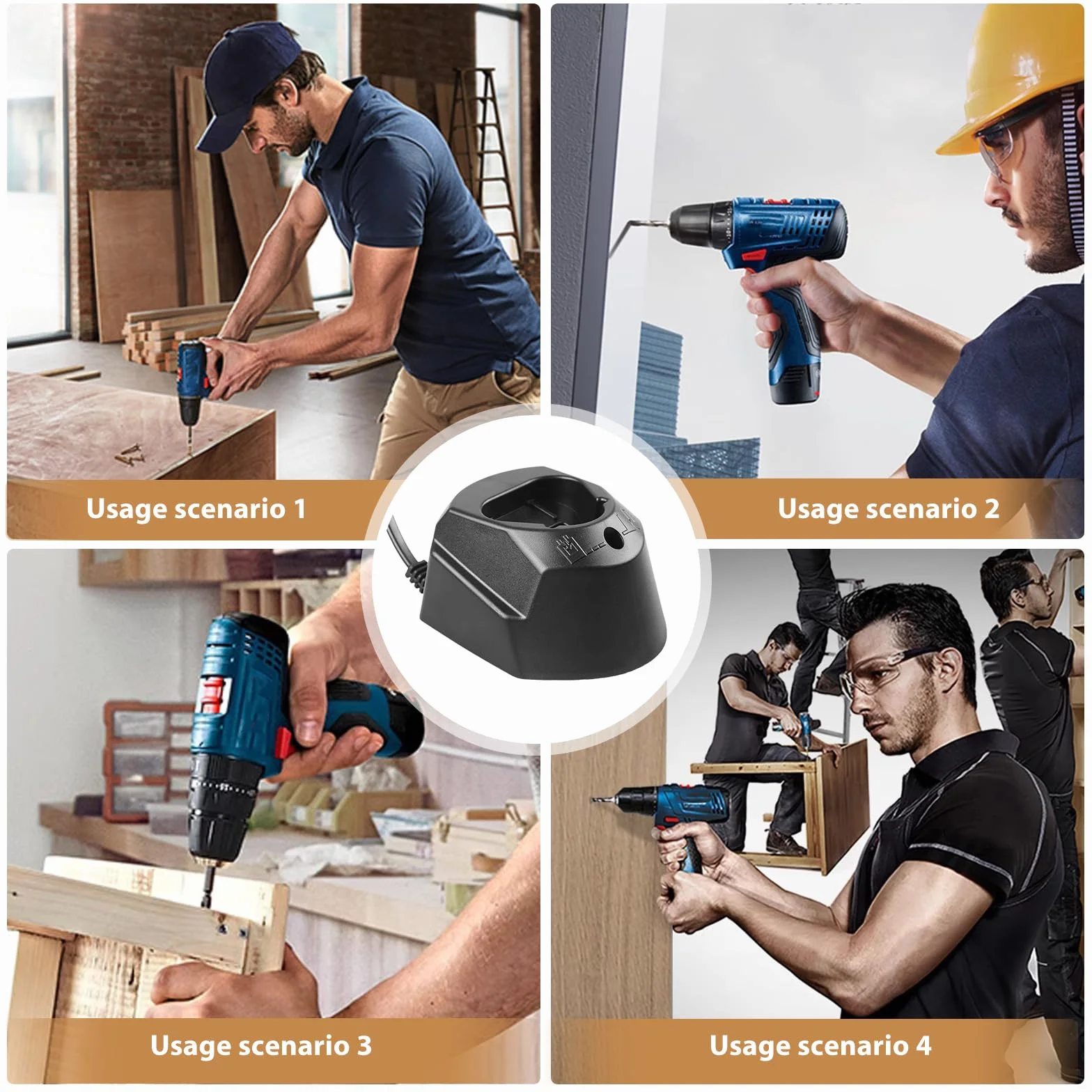 Ładowarka do akumulatorów Bosch 10,8 V-12 V AL1115CV, szybka ładowarka, ładowarka litowo-jonowa Aukru 12 V do BAT411, BAT412, BAT413, BAT414
