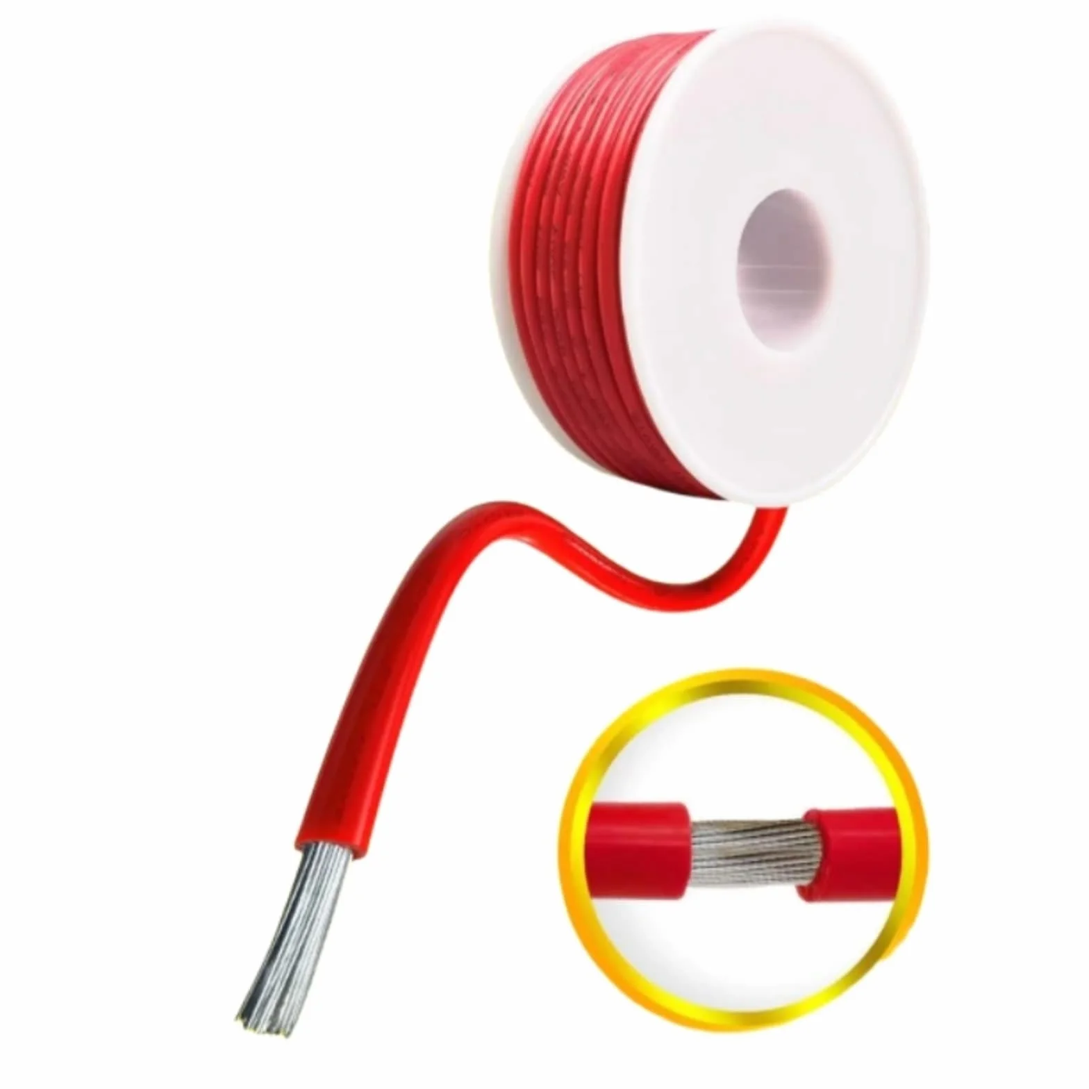 (5 kolorów Mix Kit) UL1007 PVC Cable 16 18 20 22 24 26 28 30AWG (Box 2; 30AWG 20 m x 5 rolek)