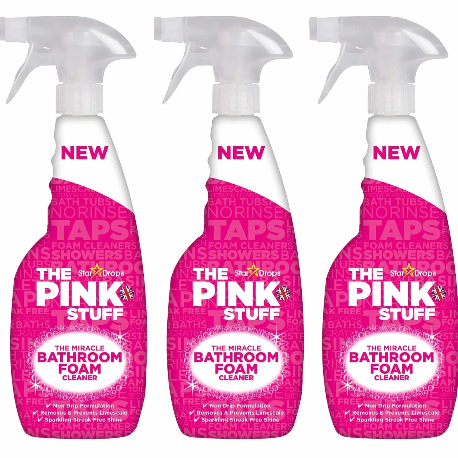 The Pink Stuff The Miracle Bathroom Foam Cleaner środek czyszczący do łazienki 750 ml