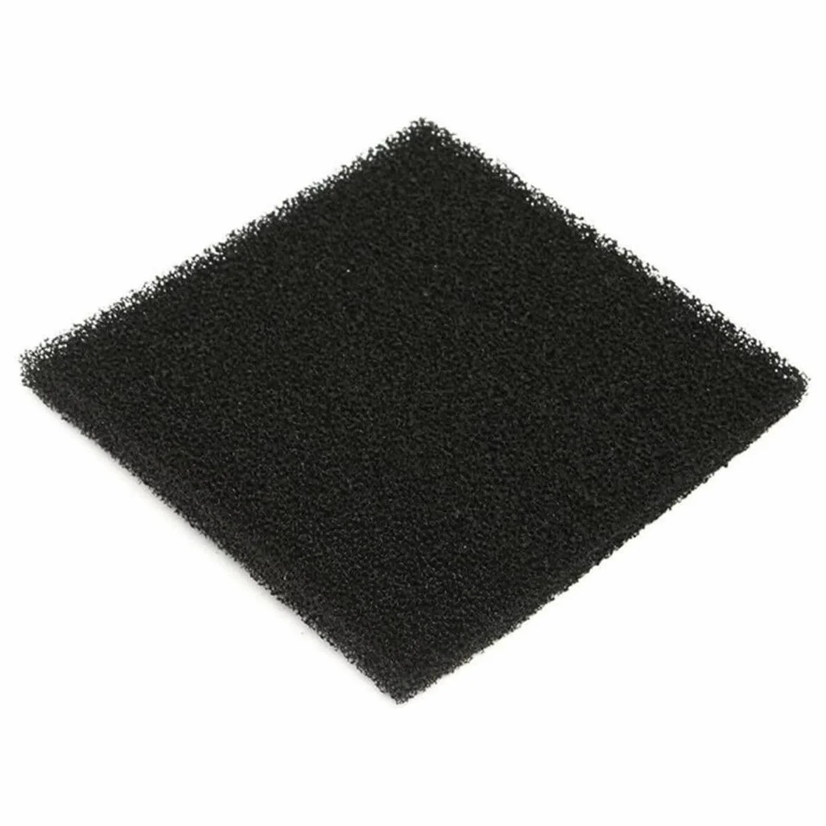 Zestaw filtrów z węglem aktywnym 130 x 130 x 10 mm - 10 sztuk, pianka poliuretanowa, zamiennik do odkurzacza dymu 493-1, FA-400, ZD-153, JH50 | filtr lutowniczy