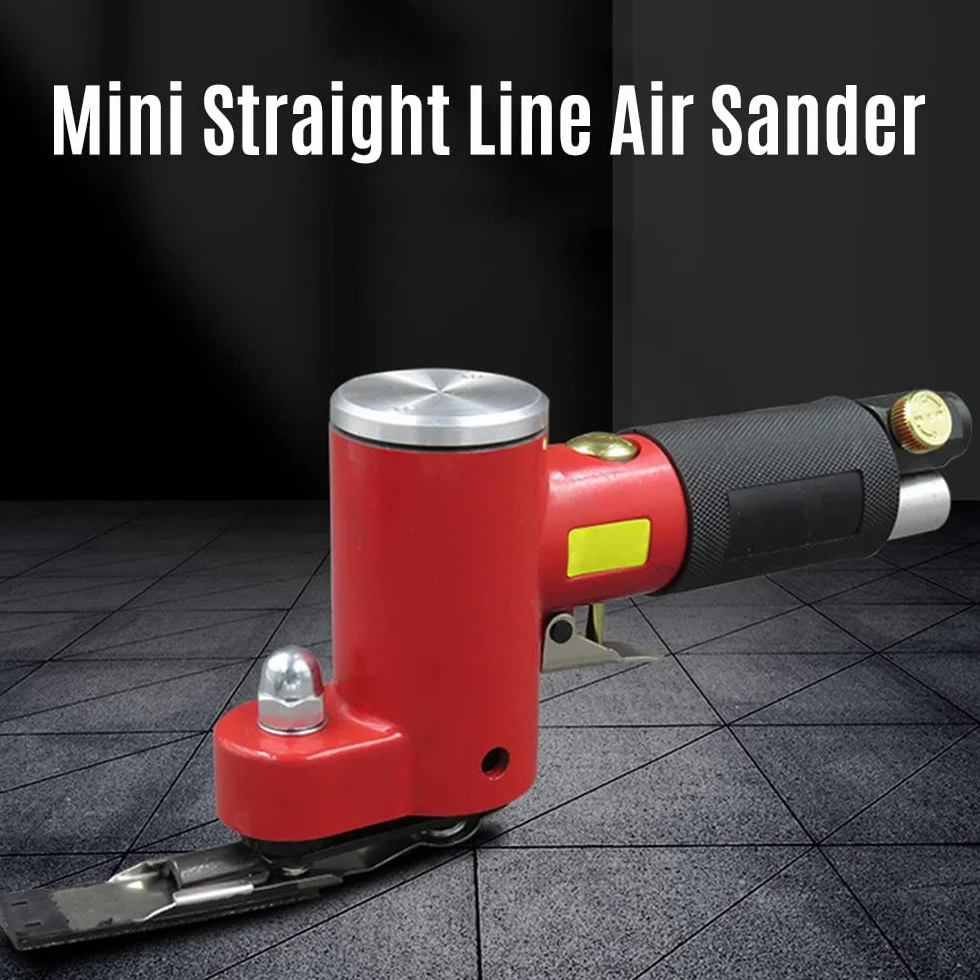 Mini prosta szlifierka pneumatyczna z 2 podkładkami szlifierskimi Losowa szlifierka oscylacyjna pneumatyczna Pneumatyczna ręczna polerka Wosk do karoserii samochodowej Meble Drewno Metal Powierzchnia/