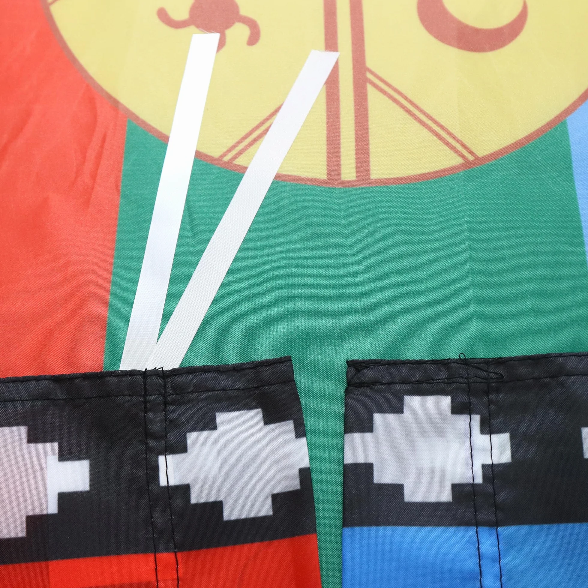 AZ FLAG Flaga Chile Mapuches 90x60cm - Native American Flag Mapudungun 60 x 90 cm Pokrowiec na słupek