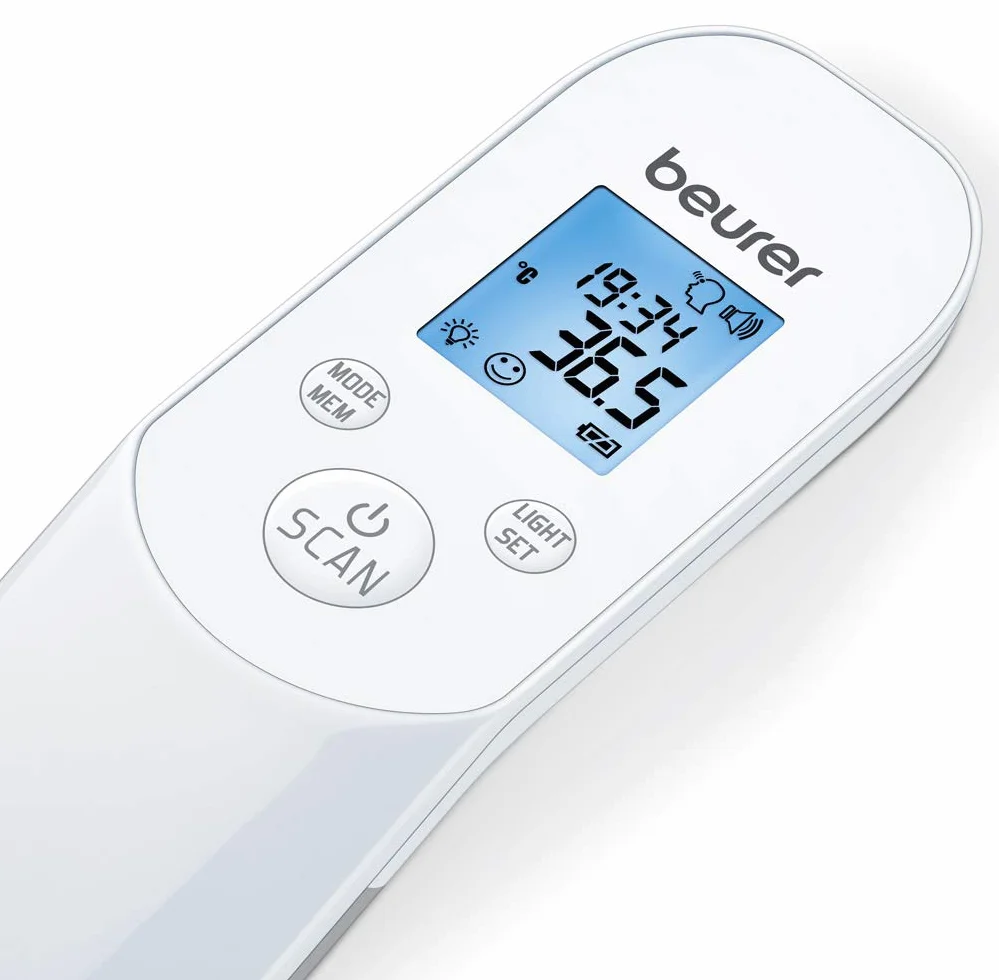 Beurer FT 85 bezstykowy cyfrowy termometr na podczerwień do pomiaru temperatury ciała