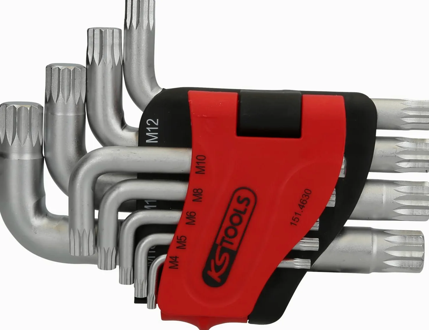 KS Tools 151.4630 Zest kluczy imbus wielozabkowych(XZN®), 9-szt, M9-M12
