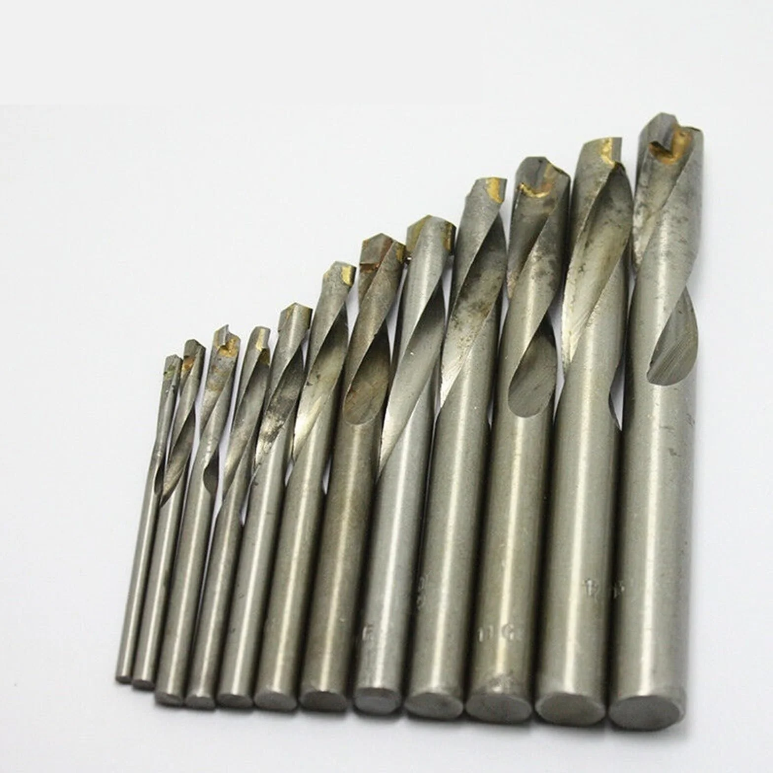 10 szt. 3-20 mm końcówka z twardego metalu wiertła TCT ślusarz wiertła do żeliwa aluminium betonu (rozmiar: 9,5 mm)