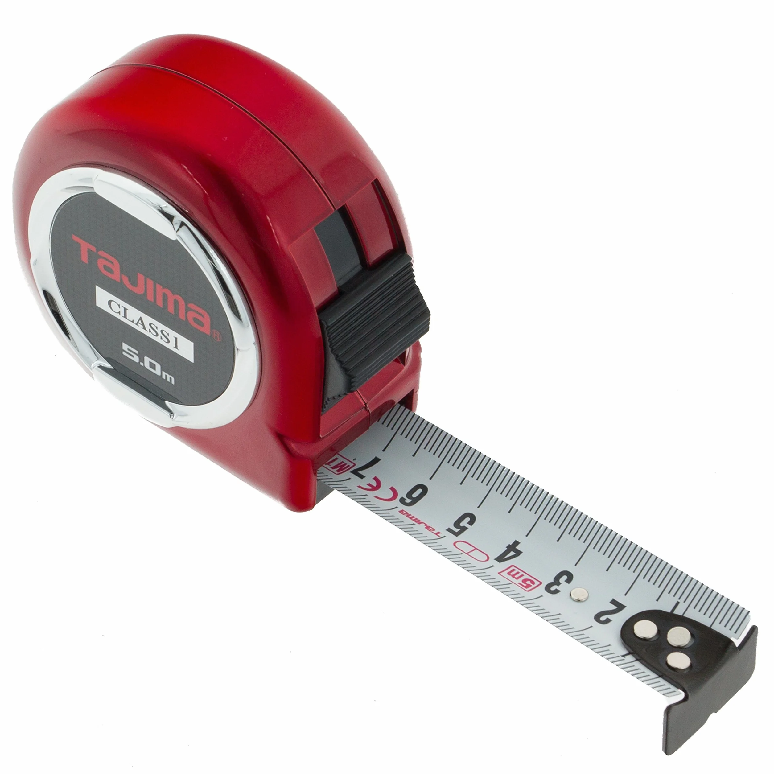Tajima H1550MW Hi Lock Taśma miernicza 5 m/25 mm Klasa 1, czerwona