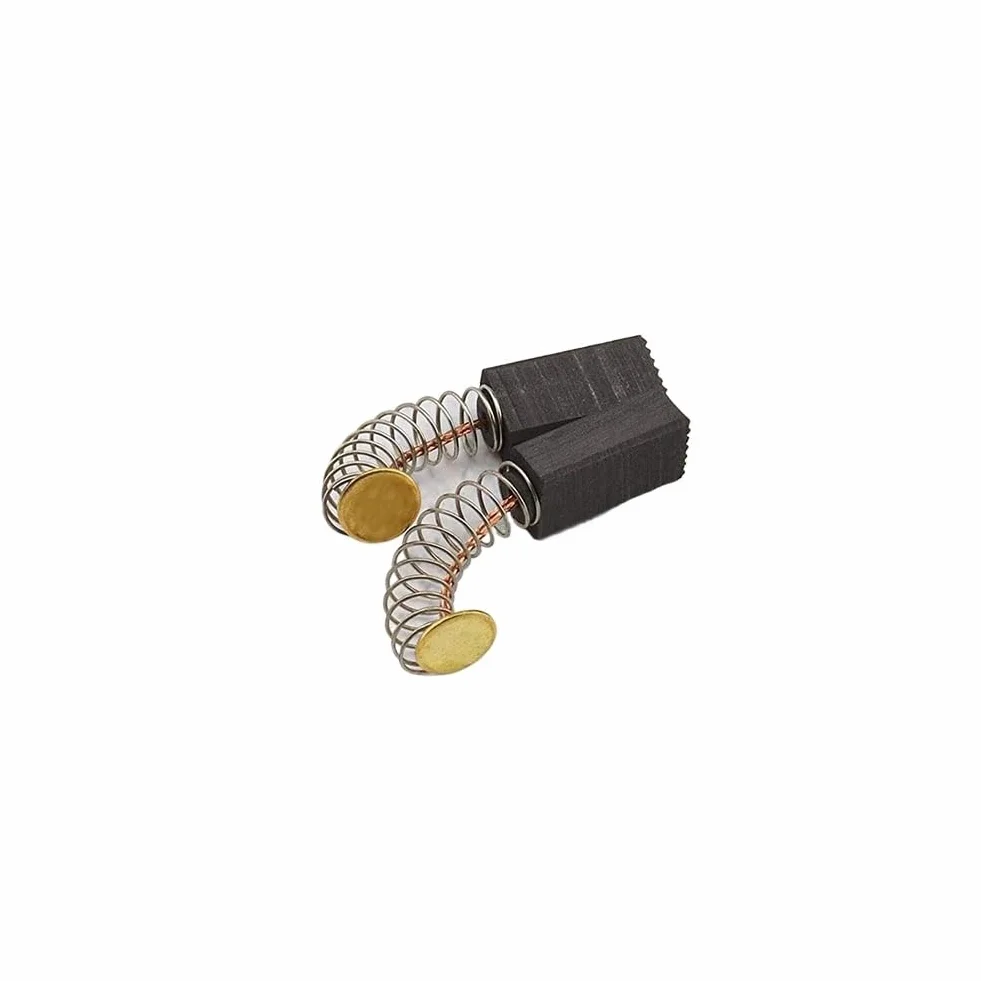 Części silnika Szczotki węglowe 10 szt. 13 x 8 x 5 mm Akcesoria Węgiel/Metal Ciemnoszary
