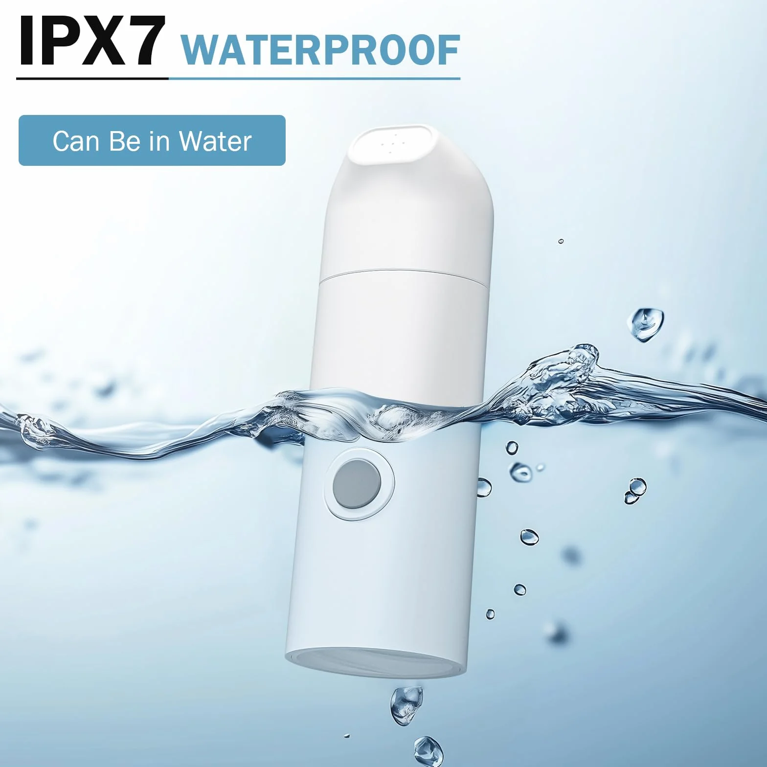 Przenośny Bidet Podróżny Elektryczny Spryskiwacz Bidetowy 350mL IPX7 Wodoodporny Ładowany
